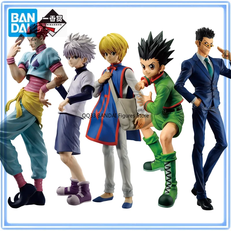 

BANDAI Ichiban Kuji HUNTER×HUNTER Hisoka Kurapika Leorio Killua Zoldyck GON·FREECSS DAY OF DEPARTURE Action Figure Model
