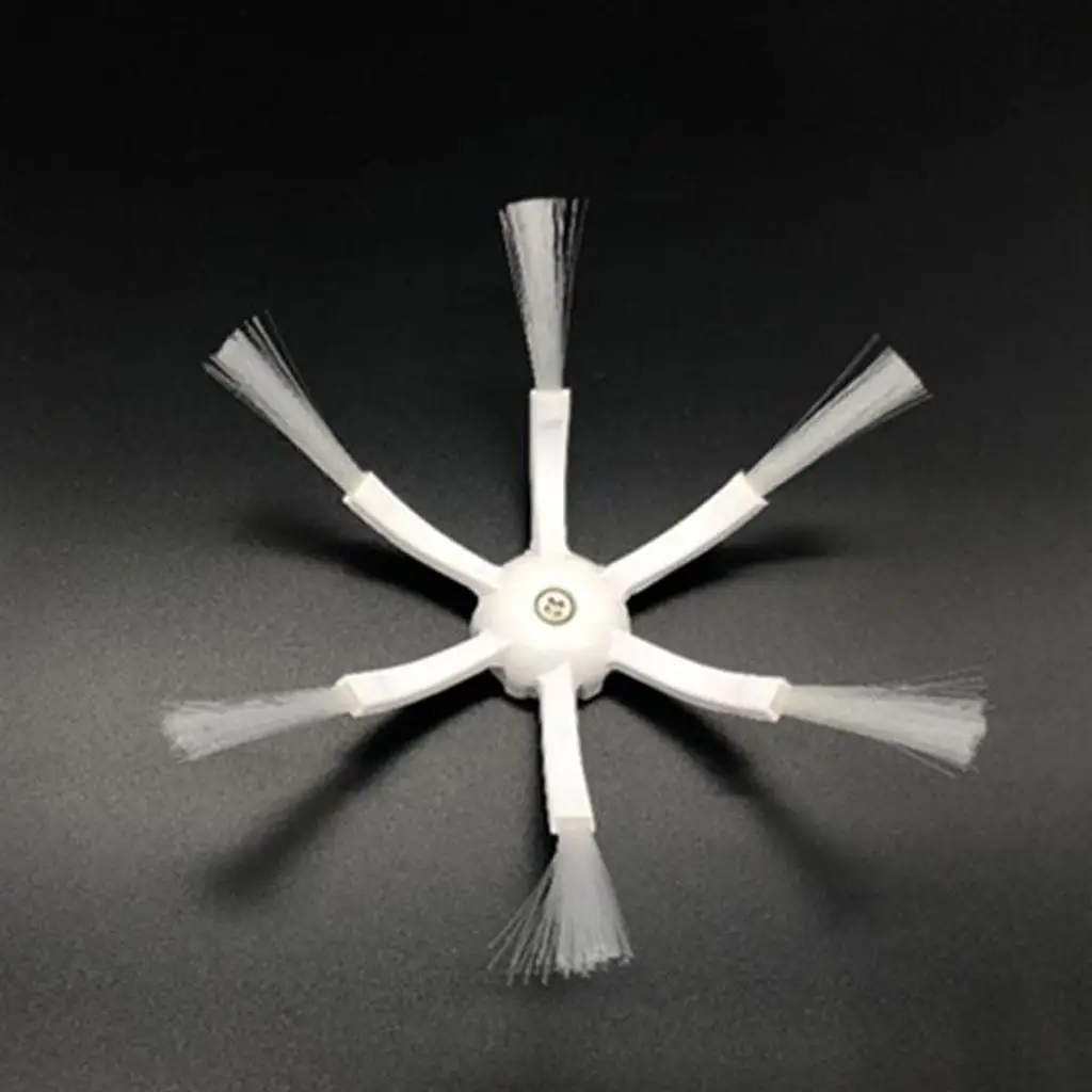 Replacement Spinning Side Brush 6 Armed Floor Cleaning Machine Part for Robot Vacuum Cleaner Compatible S50 S51 S55 Tile Wood