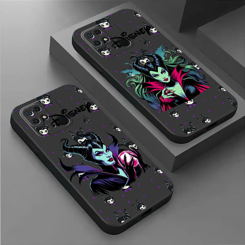 Disney Poshion Queen witch Phone Case for Xiaomi Redmi Note 10 12 8T 11S 9S 10S 12S 9T 13 Pro 11 Pro 9 8 7 Silicone Cover Armor