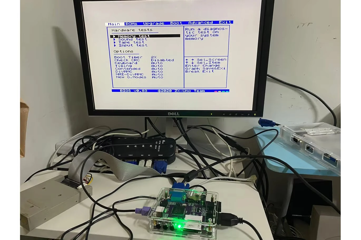 ZXUNO VGA 2M Game Console 8-Bit Multi-soft Core FPGA Board ZX-UNO