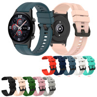 22mm Silicone Wristband Watch Straps For Xiaomi Amazfit Pace/Stratos/GTR 4/3/47mm/GTR3 Pro Smartwatch Bracelet GTR 2e Watchband