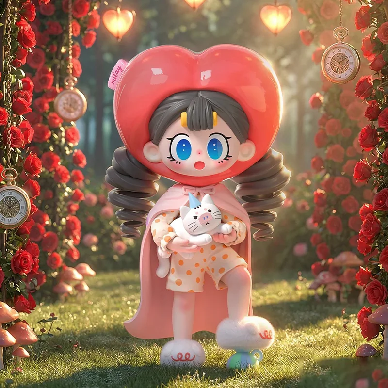

Original Milay Blind Box Fairy Tale Roaming Guide Series Trendy Collectible Toy Figure Desktop Decoration Ornament Mystery Gift