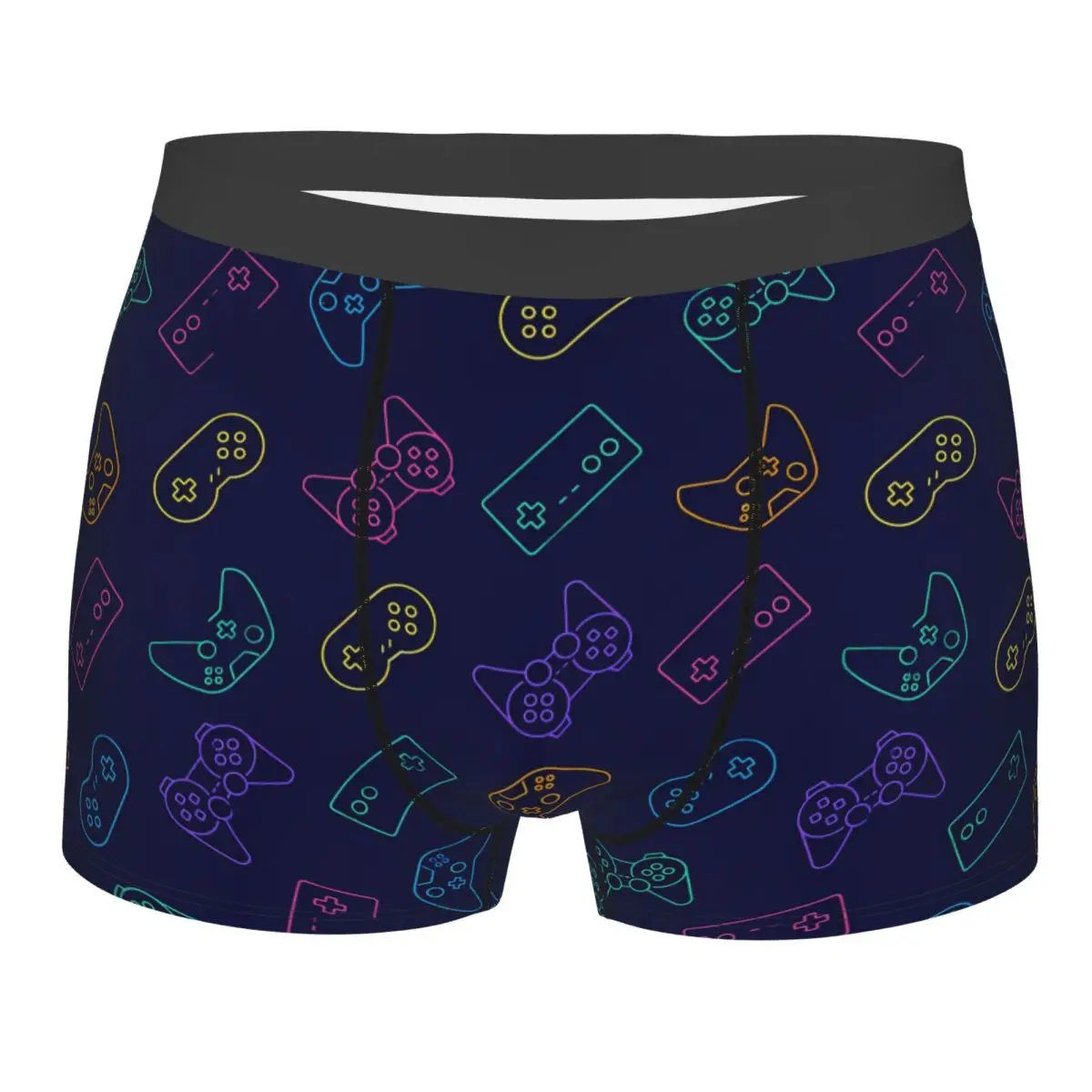 

Man Video Game Gaming Controller Boxer Shorts Panties Breathable Underwear Homme Sexy Plus Size Underpants