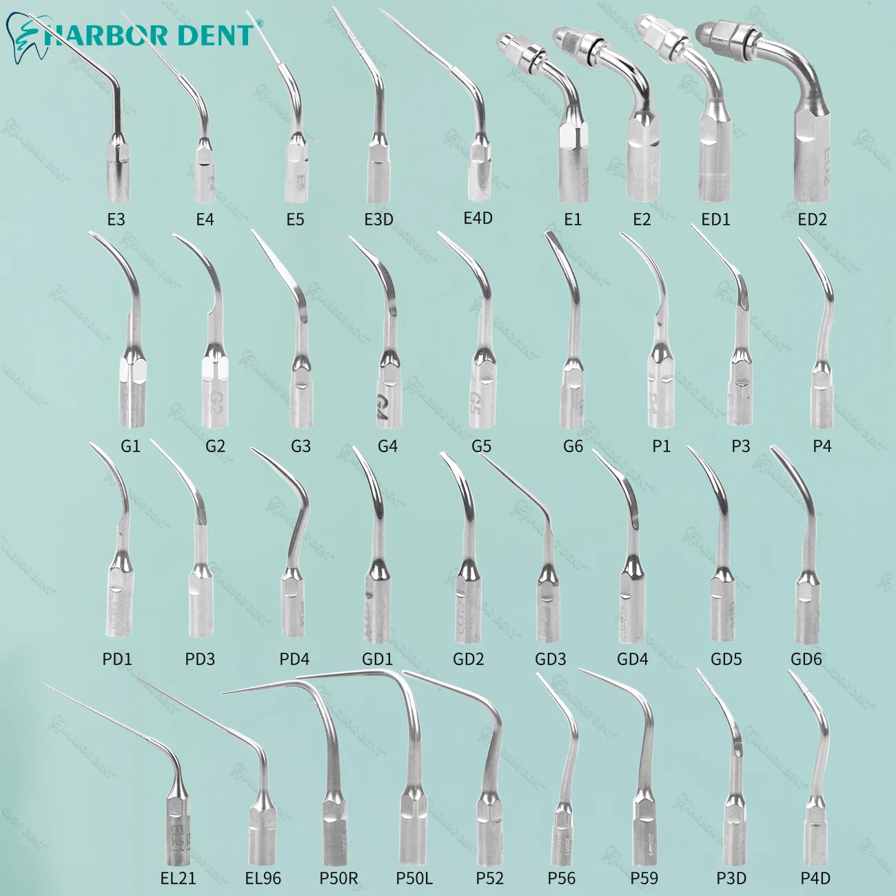 1pc Dental Ultrasonic Scaler Tip Scaling Tip Periodontics Endodontics Fit EMS Woodpecker SATELEC DTE NSK