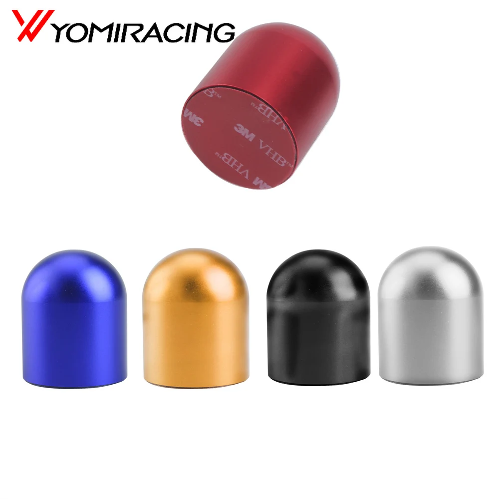 

1pc Round Head Sharp Head Anti-theft Hole Protecter Car Sticker Rear Collision Protection Cone Tail Accessories Car Styling