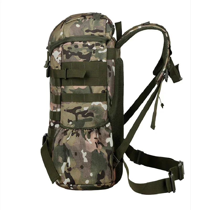 Mochila de camuflagem impermeável para táticas ao ar livre, Molle Sacos Esportivos para Camping, Escalada, Montanhismo, Caminhadas, Pesca, 2024