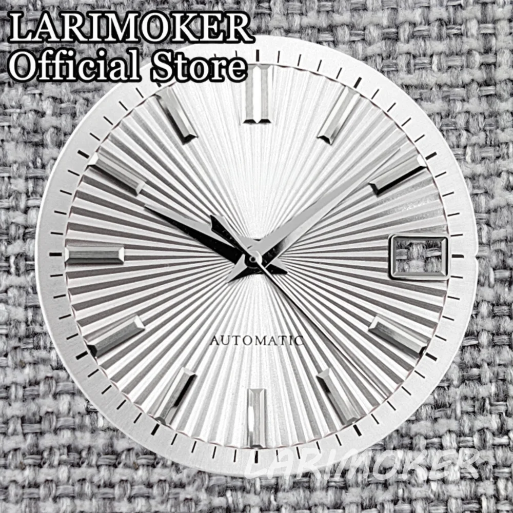 LARIMOKER New High Quality 29mm Radioactive Pattern Watch Dials Green Luminous Pointers Suitable NH35 Movement Watch Accessories