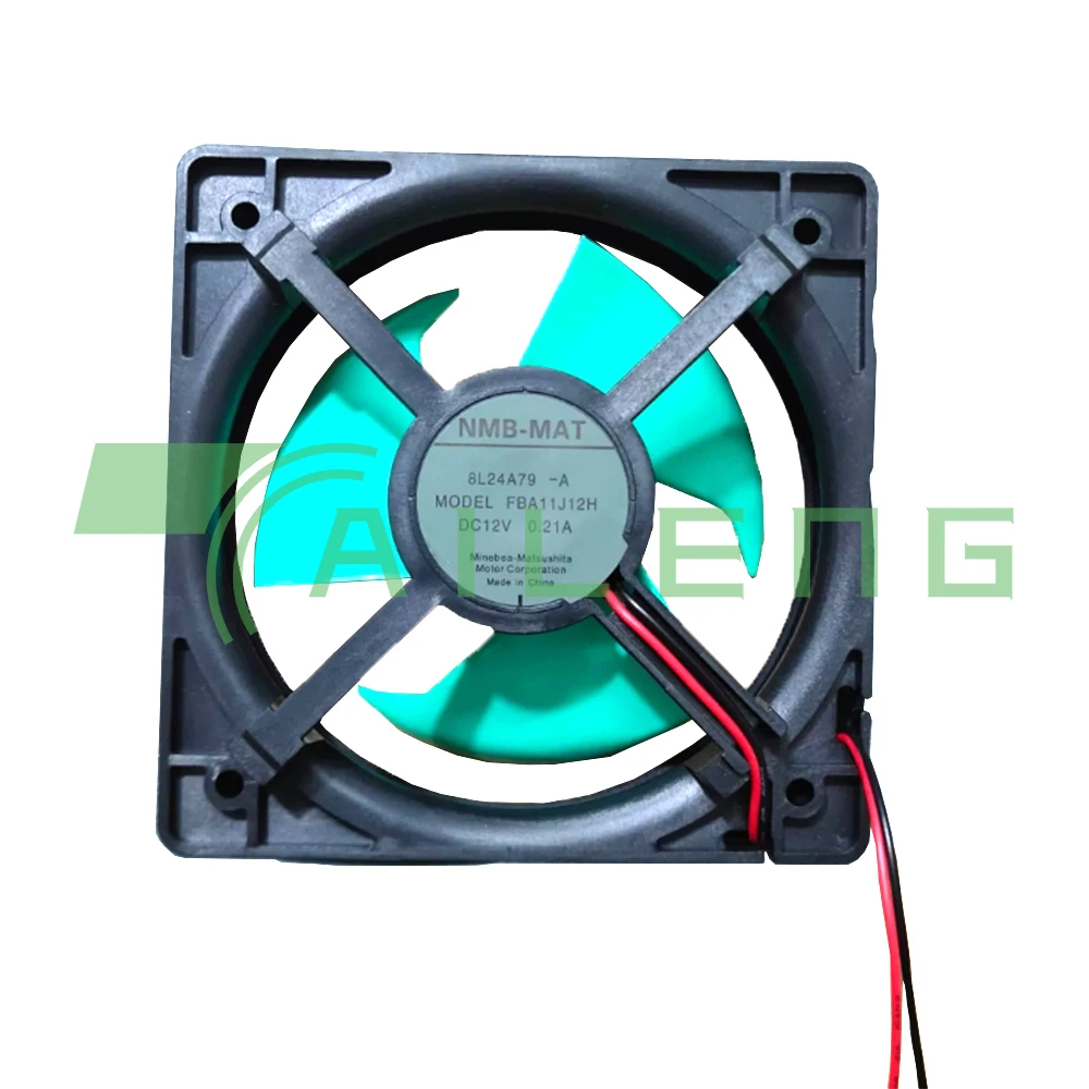 

Refrigerator cooling fan accessories For NMB FBA11J12H 8L24A79-A 12V 0.21A refrigerator waterpoof cooling fan 2-wire
