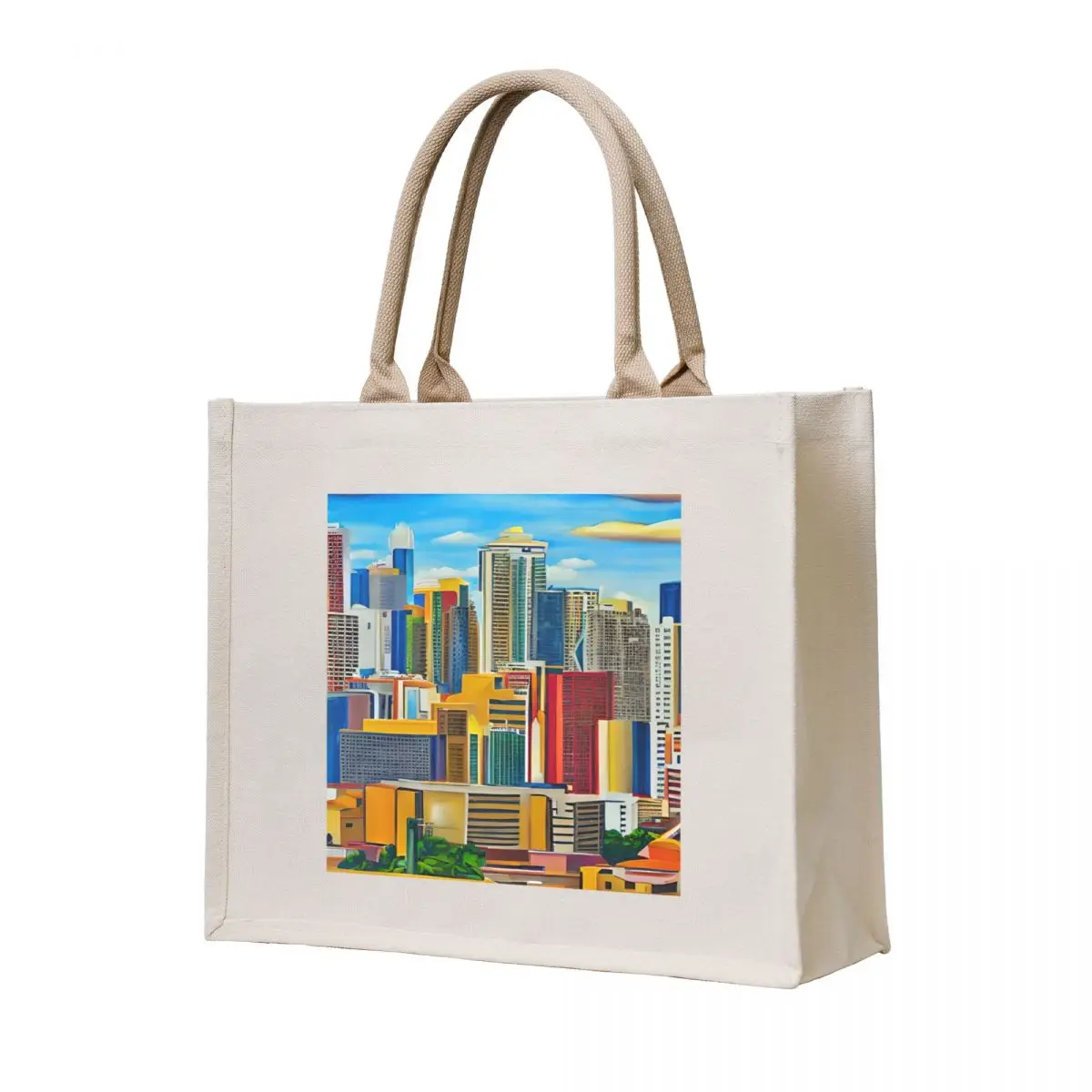 

Cali Colombia painting Tote Bag Lady bag women bag eco pack