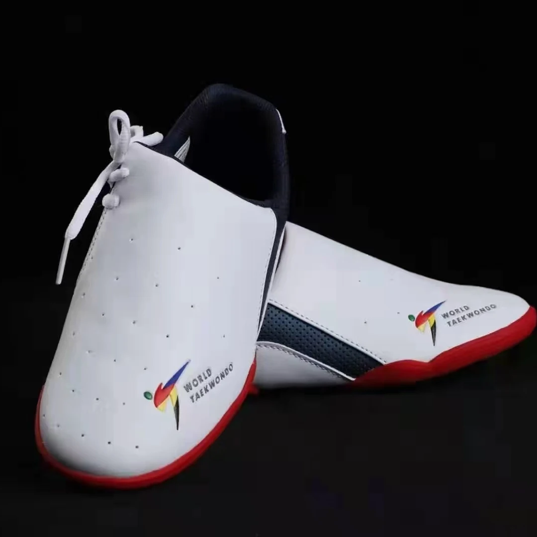 Chaussures d'entraînement de Taekwondo professionnelles pour hommes chaussures d'arts martiaux confortables et durables chaussures de Taekwondo