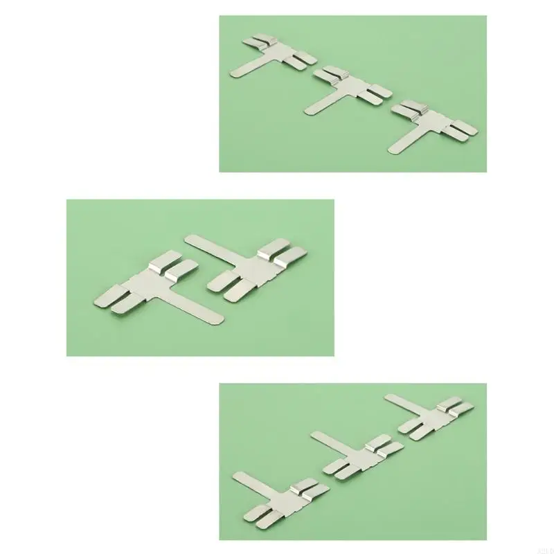 A2UD 20 PCS ورقة شريط فولاذية مطلية بالنيكل المحمولة المستخدمة في صناعات البناء والفضاء على تحسين كفاءة العمل