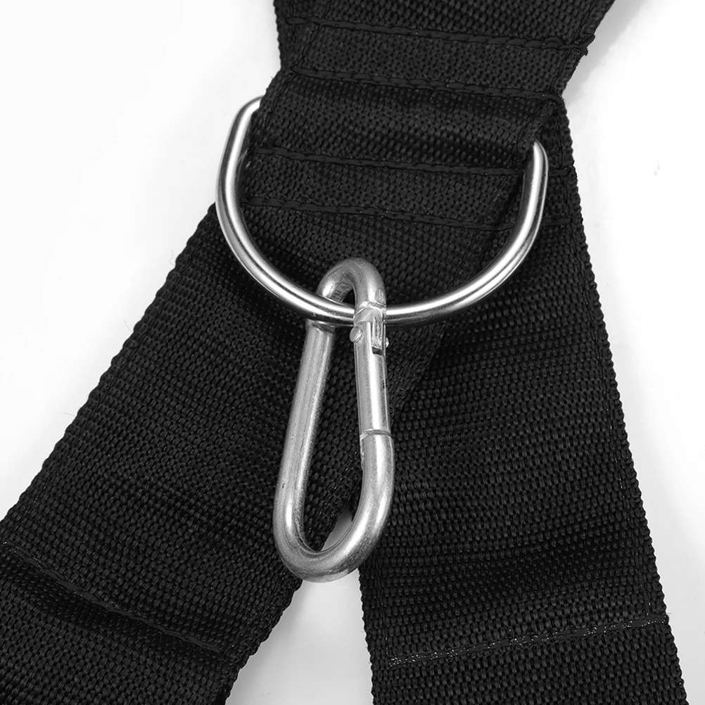

Sled Resistance Band Workout Harness Black Sports Fitness Equipment Exercise Shoulder Strap Training Speed Endurance Strength