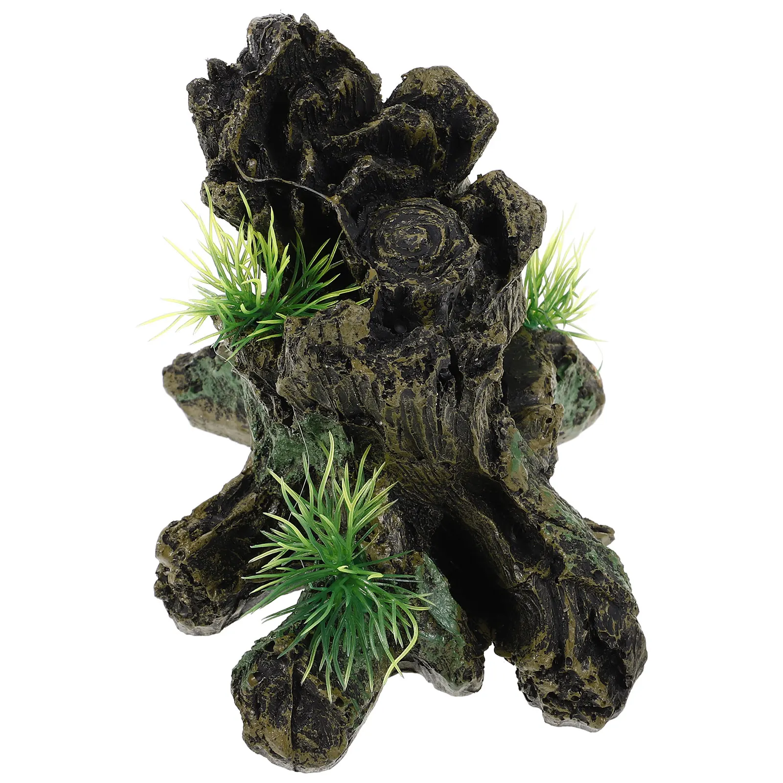

Decoration Aquarium Tree Trunk Stump Fish Tank Landscape Decor Resin Crafts Pet Supplies Underwater Trunk Decorative