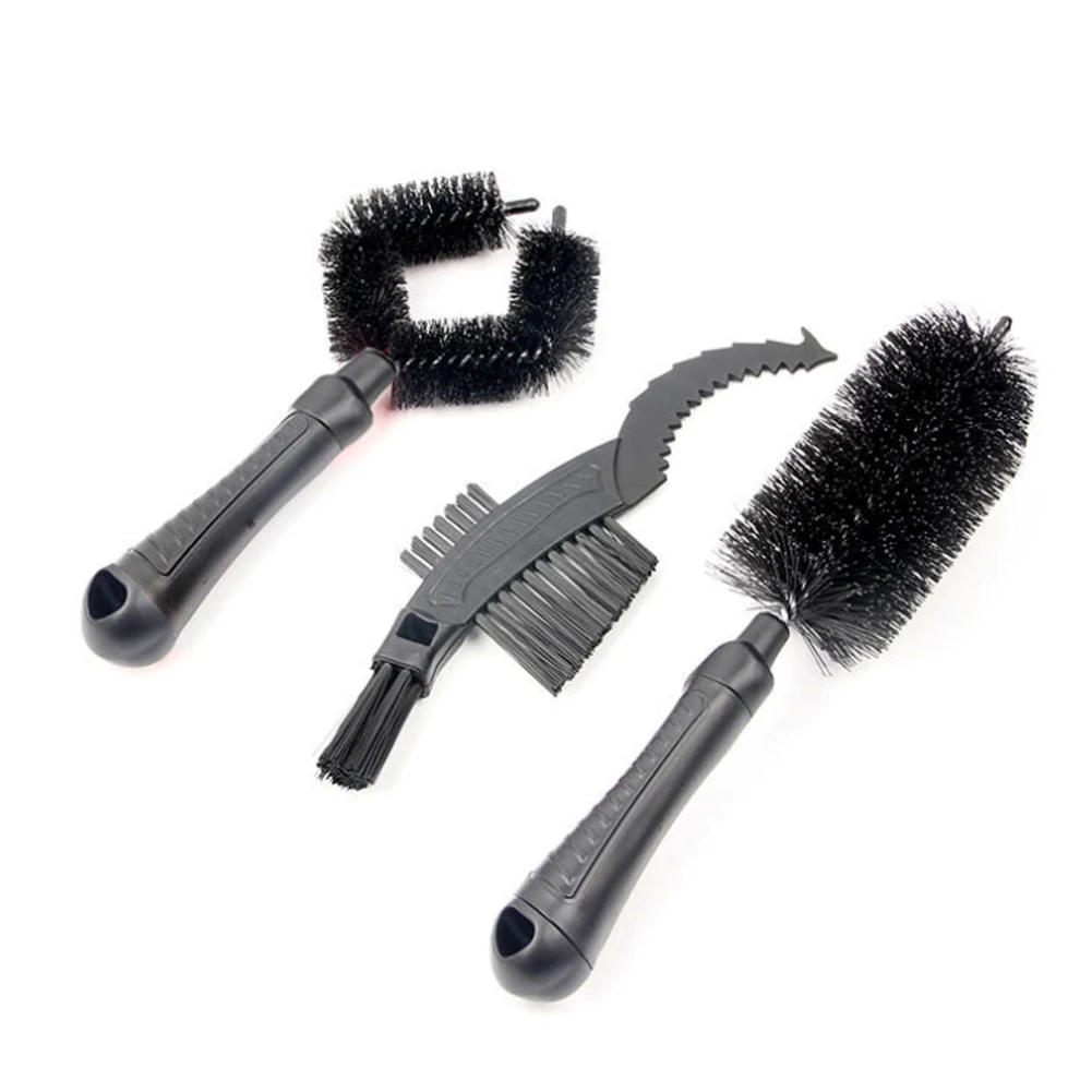 3Pcs Bicycle Cleaning Kit Mountain Road Bike Chain Cleaner Washer Maintenance Tool Cycling