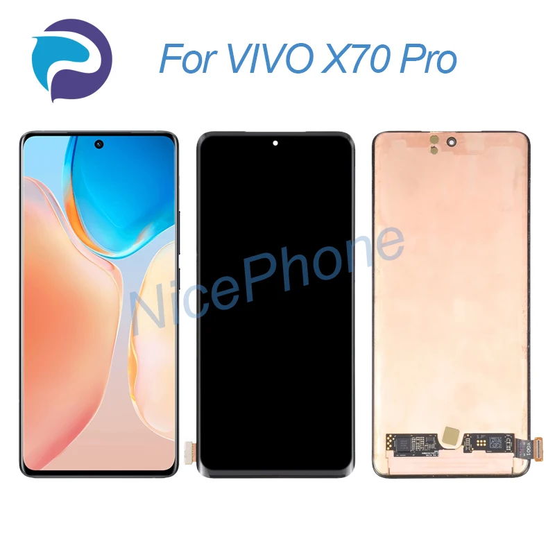 

for VIVO X70 Pro LCD Screen + Touch Digitizer Display 2376*1080 V2134A, V2105 For VIVO X70 Pro LCD Screen Display