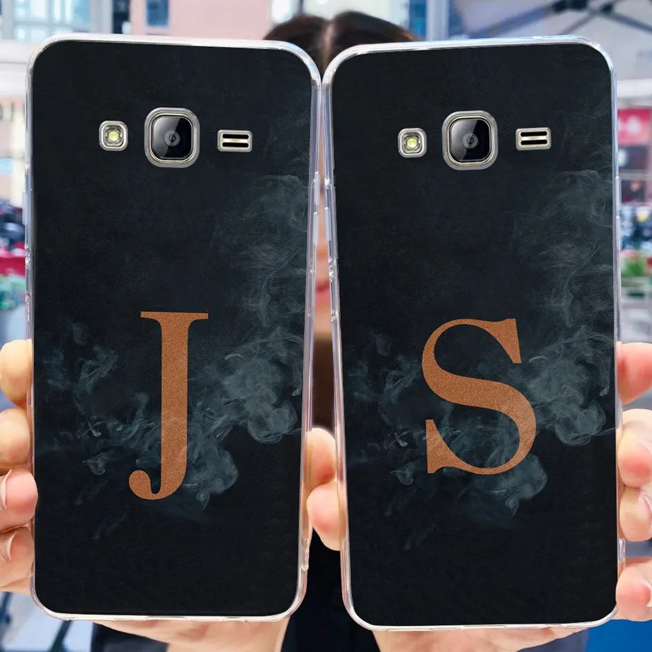 For Samsung Galaxy Grand Prime SM-G530H Case Lovely Letters Flower Clear Silicone Phone Cover For Samsung G530 G531 G531H Bumper