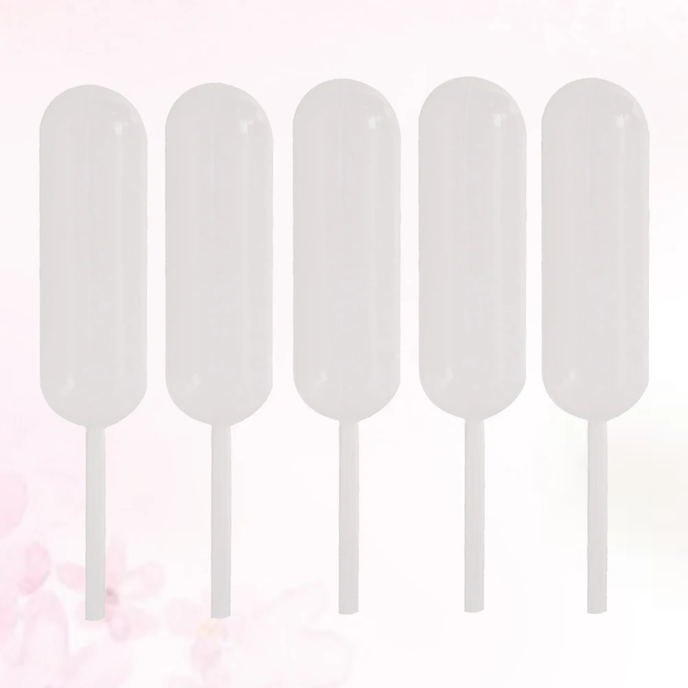 

50pcs 4Ml Clear Plastic Jam Dropper For Chocolate Cupcakes Ice Cream Mini Cakes Waffles Kitchen Supplies Liquid Dispenser