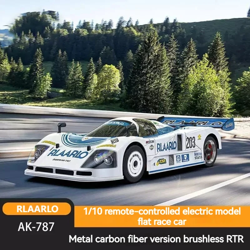

Rlaarl Ak787 Professional Rc Car 2.4g Full Scale Remote Control Simulation Model Carbon Fiber Version Flat Run Speed Racing Toy