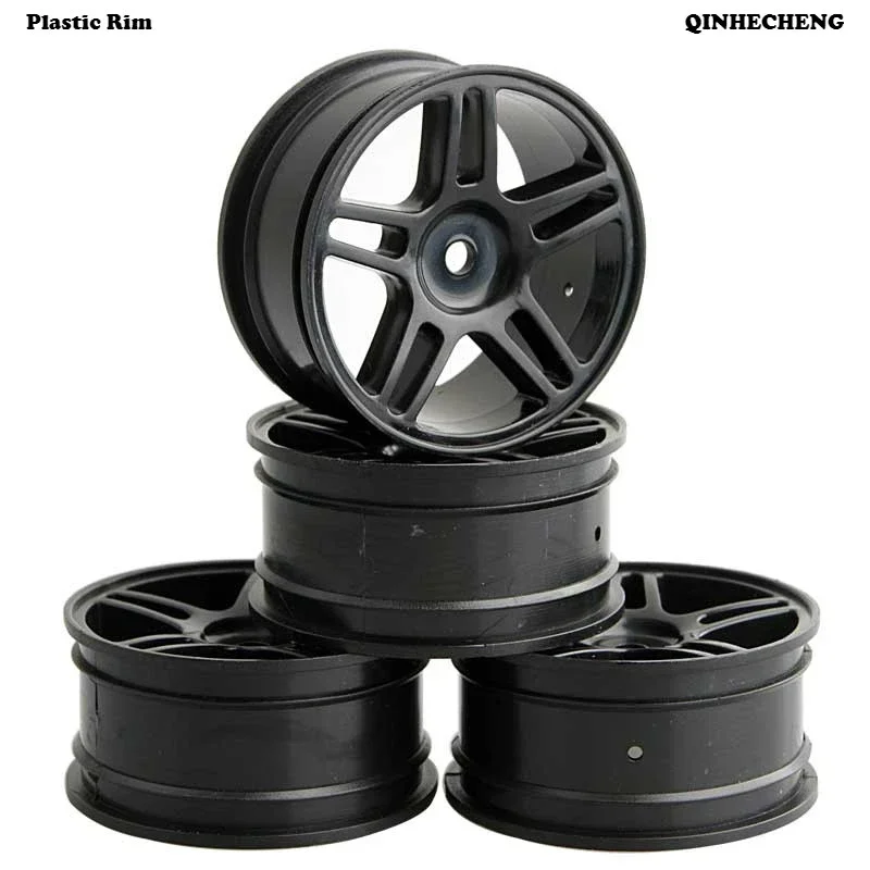 4pcs 905 Wheel Plastic Rim Offset 3mm Fit HSP HPI 1:10 On-Road Racing Car Tires