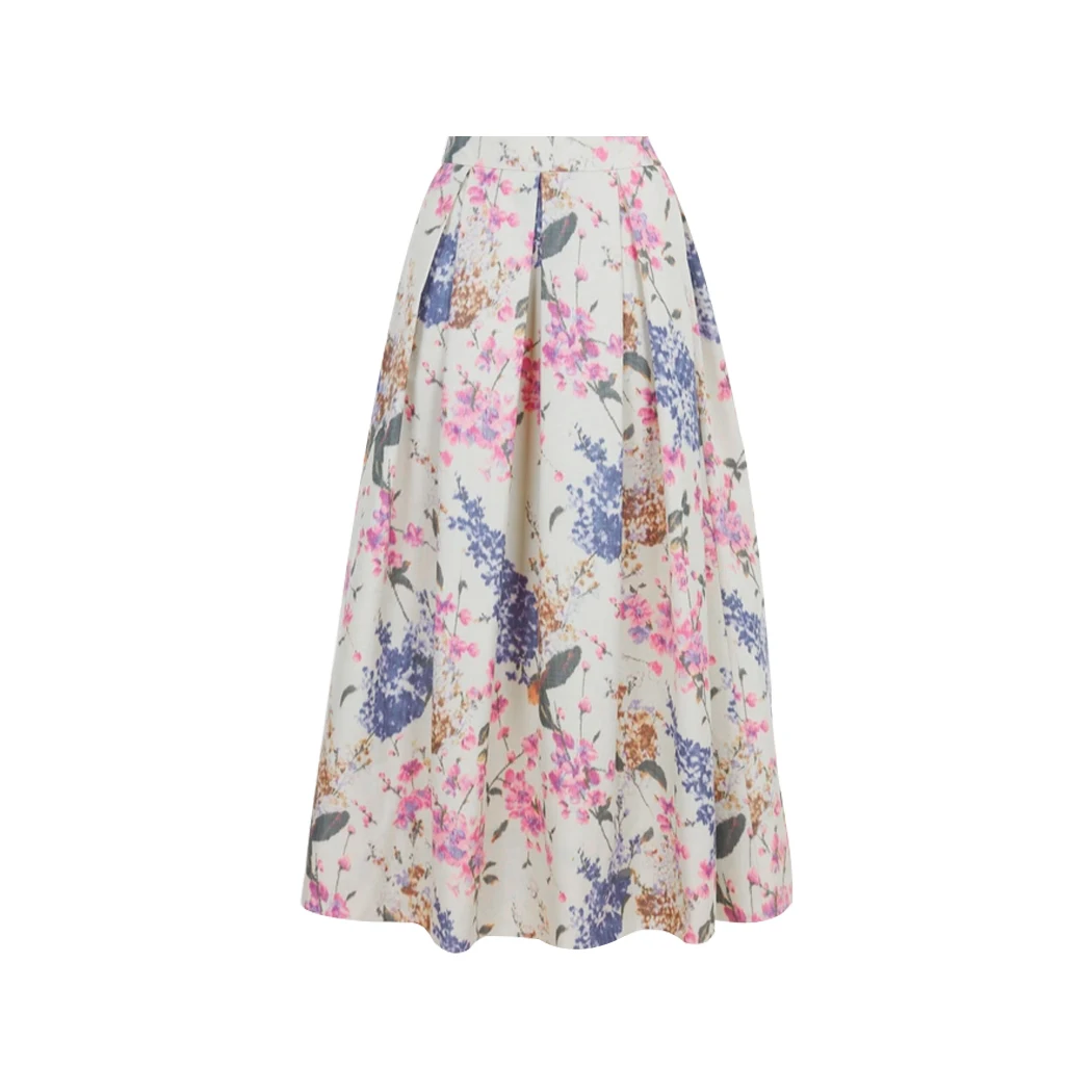 CHCH femmes jupes longues mode femmes taille haute fermeture éclair une ligne contraste Patchwork ample élégant fête semble dames Maxi jupe