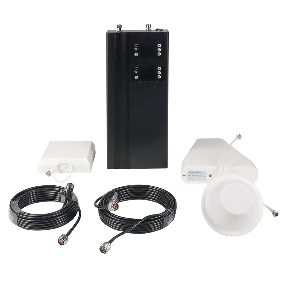 Five band LTE GSM 850 AWS 1700 PCS 1900 WCDMA 2100 Mobile Signal repeater 2G 3G 4G 5G Amplifier network booster