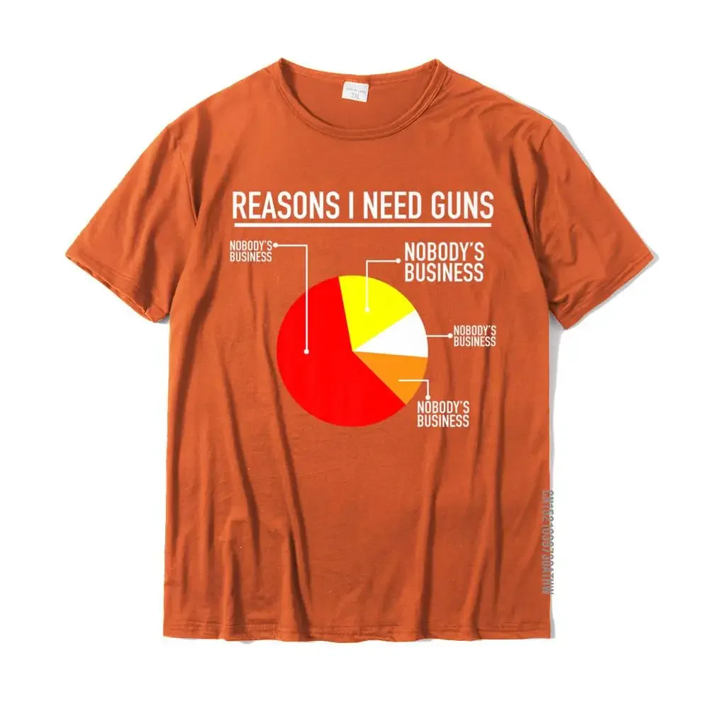 Reasons I Need Guns Pie Chart Funny Gun 2nd Amendment Gift Premium T-Shirt Tops Shirt Oversized Cotton Youth T Shirt