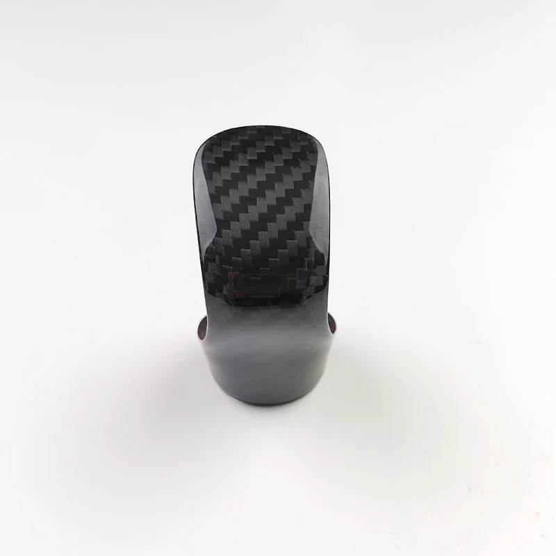 For LEXUS  RX Class RX350 450 F Sport 2016-2022 Center Console Gear Head Knob Trim Real Carbon Fiber Gear Shifter Knob Cover