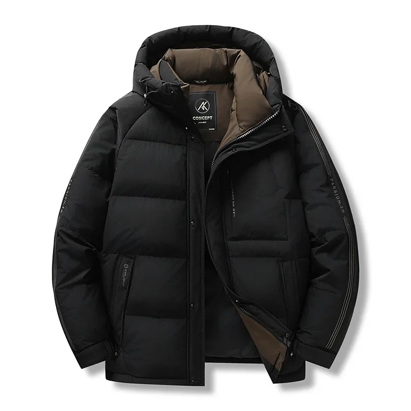 New Arrival Fahsion Suepr Large Winter Men's Hooded Thick Coat, Warm Down Jacket Plus Size 3XL 4XL 5XL 6XL 7XL 8XL 9XL