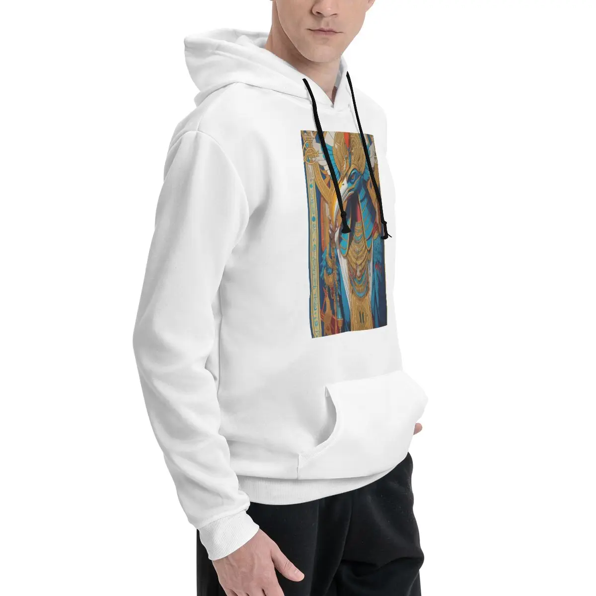 Thoth 2 Egyptian God Of Magic And Knowled Couples Plus Velvet Hooded Sweater Top Quality Home Beautiful With hood Hoodie