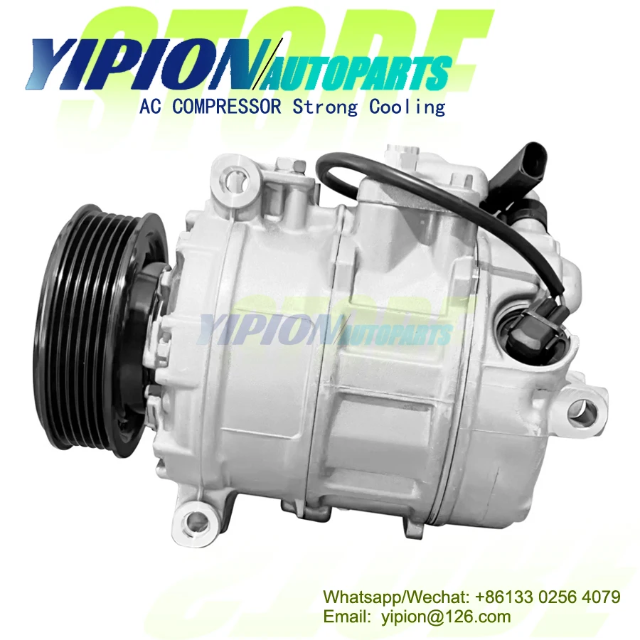 6SEU14C AC Compressor For Audi Q7 A8 / VW Touareg Bj 447190-6400 447190-6402 4471906400 447150-1727 4471906402 447150-1720