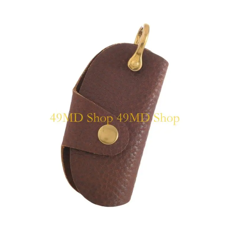49MD Stylish Leather Secure Holder Scratch Resistant Storage For Office And Casual Outfit