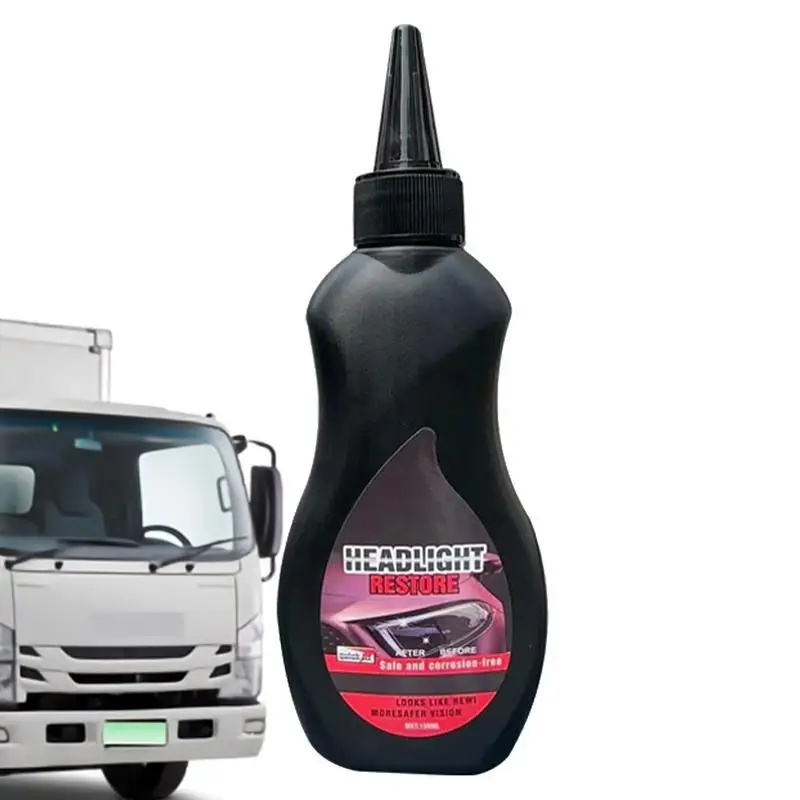 

Headlight Repair Fluid 150ml Automobile Headlight Lens Polish Repair Liquid Headlight Cleaner Headlight Restorer For Repair