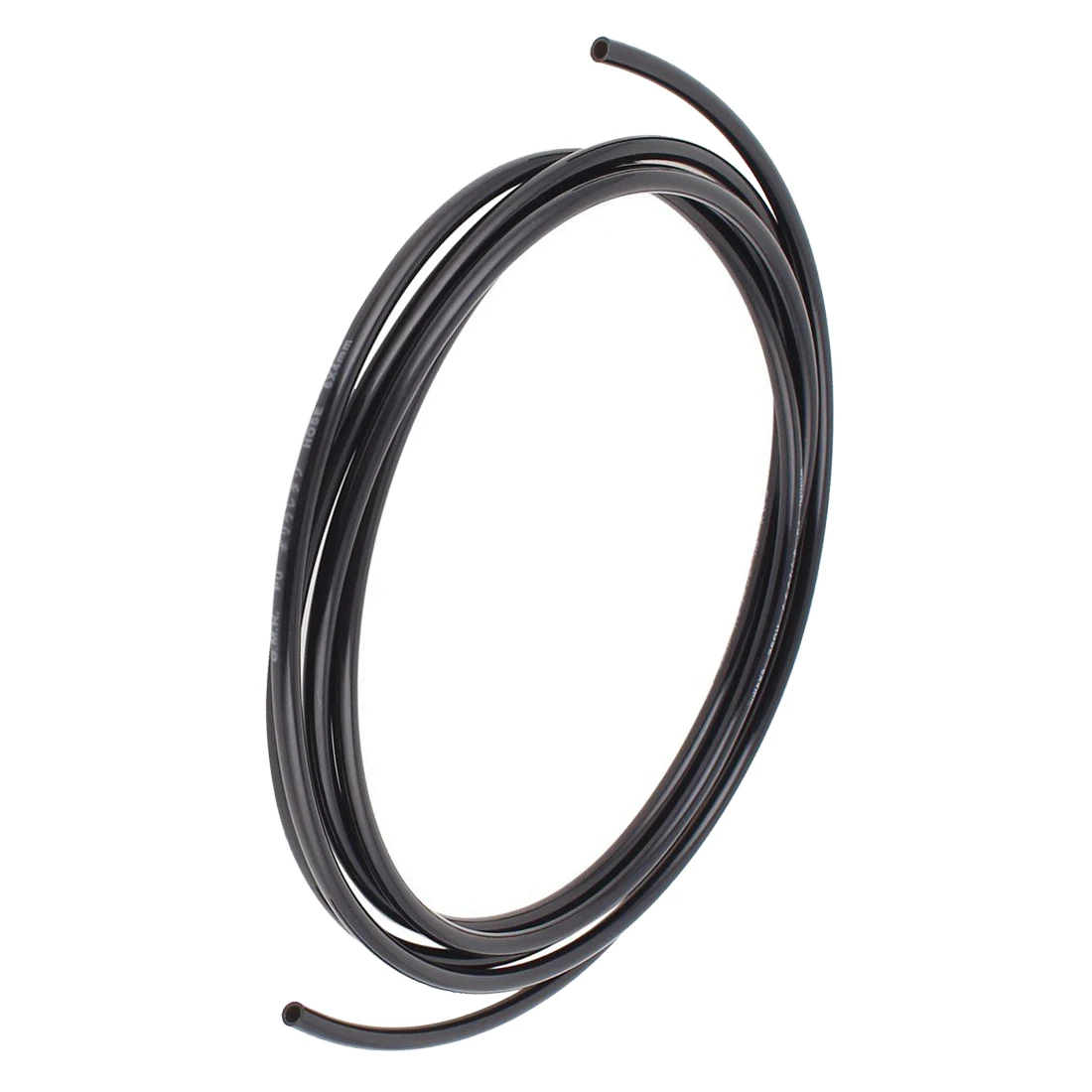 6mm x 4mm Pneumatic Air Compressor PU Hose Pipe 3 Meters Black