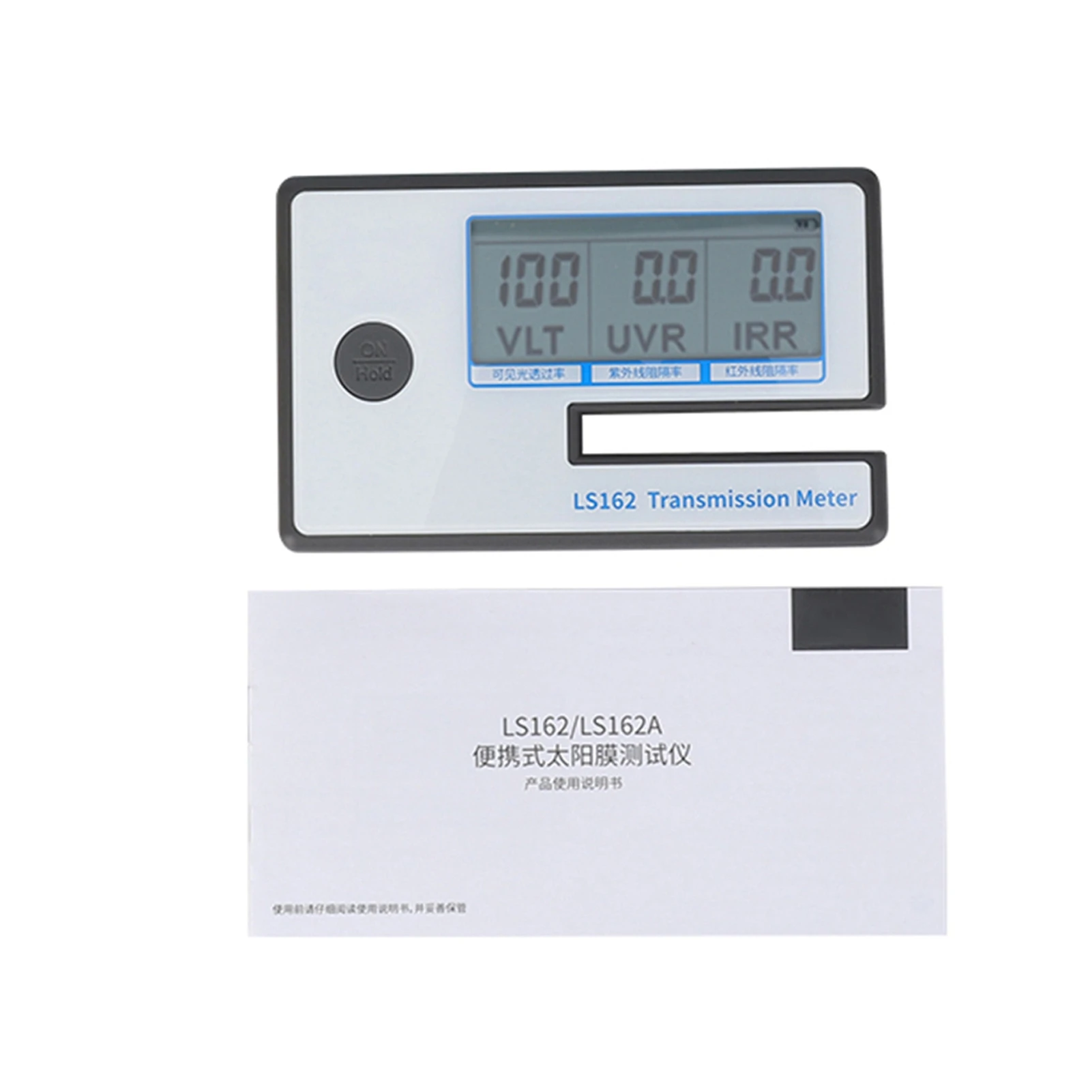 

LS162 Digital Window Tint Meter Solar Film Transmission Meter Filmed Glass Tester VLT UV IR Rejection Tester Window Tint Meter