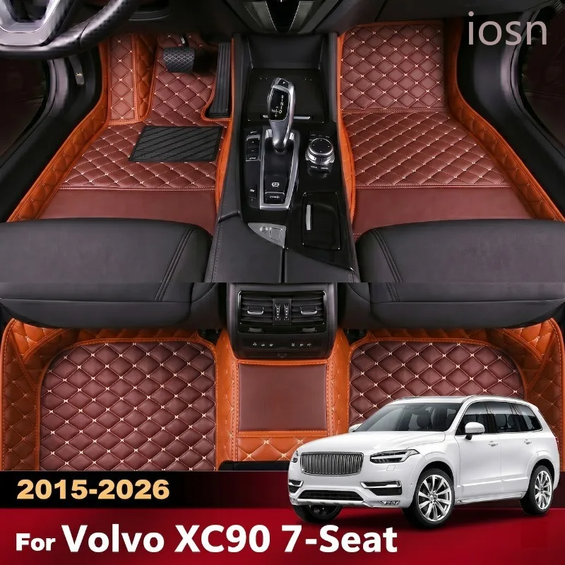 Alfombrillas Personalizadas 3D Para Volvo Xc90 De 7 Asientos 2015-2026, Impermeables, Para Todo Clima, Cobertura Total, Accesorios Interiores Para Auto — -31%, 16.26€ Coupon, from 36.19€ – 31% descuento – €36.19