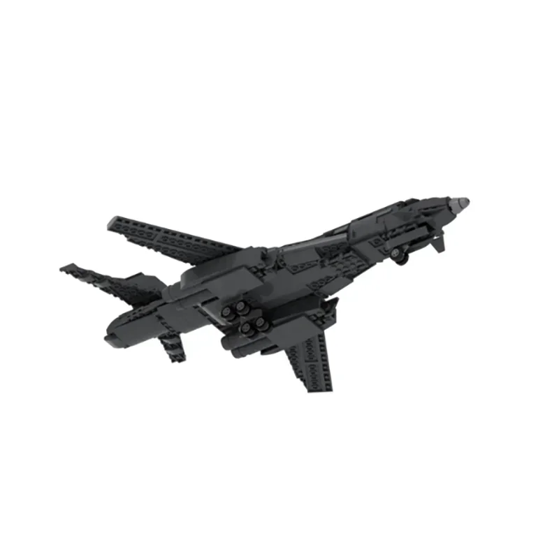 Modelo de combate militar, bloques de construcción Moc B1, tecnología de bombardero Lancer, bloques modulares, regalos, juguetes de Navidad, conjuntos DIY de montaje