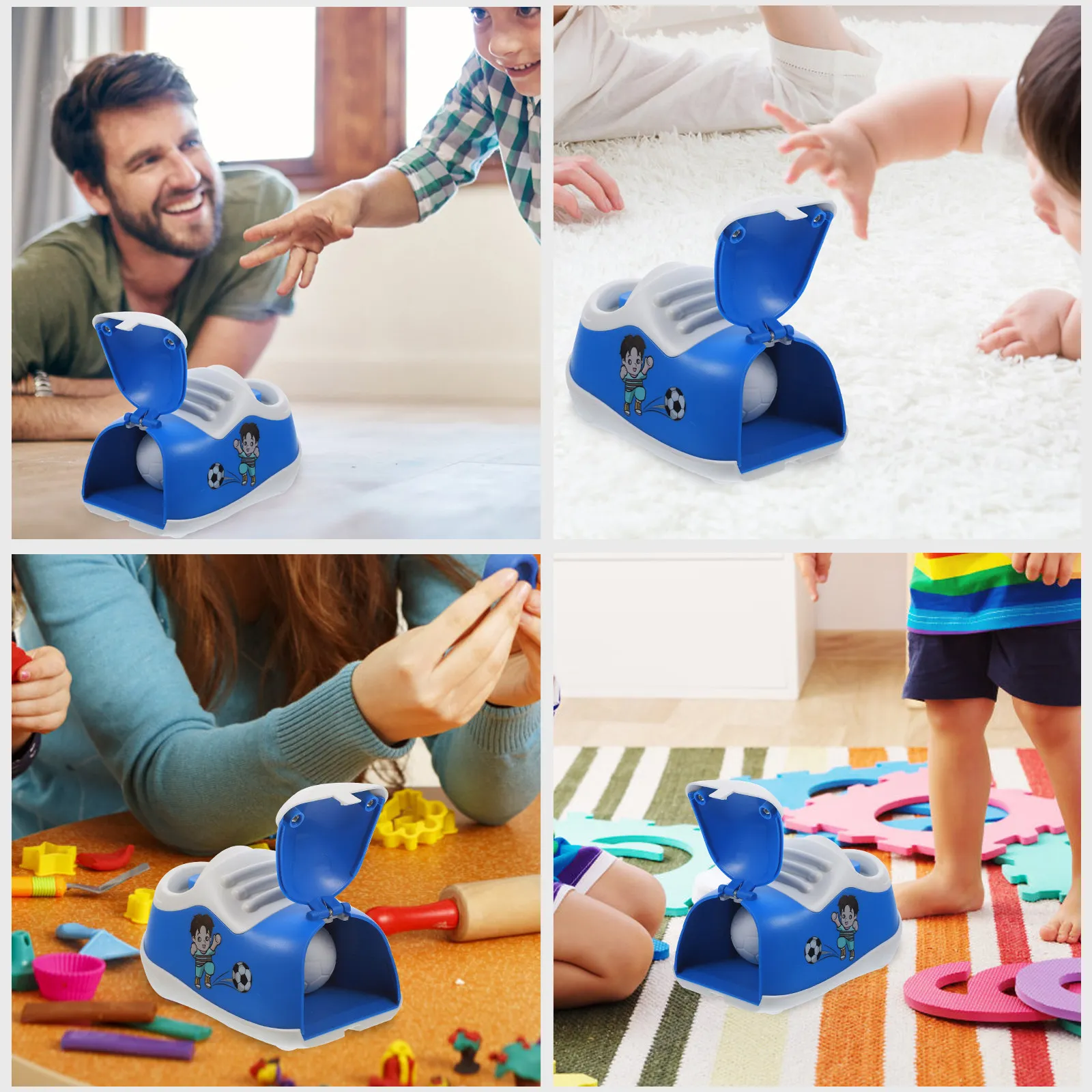 1Set Toddler Catapult Car Sliding Shoe Funny Vehicle Game for Baby Kids Educational Gift Baby Catapult Sliding Shoe Toys view 2