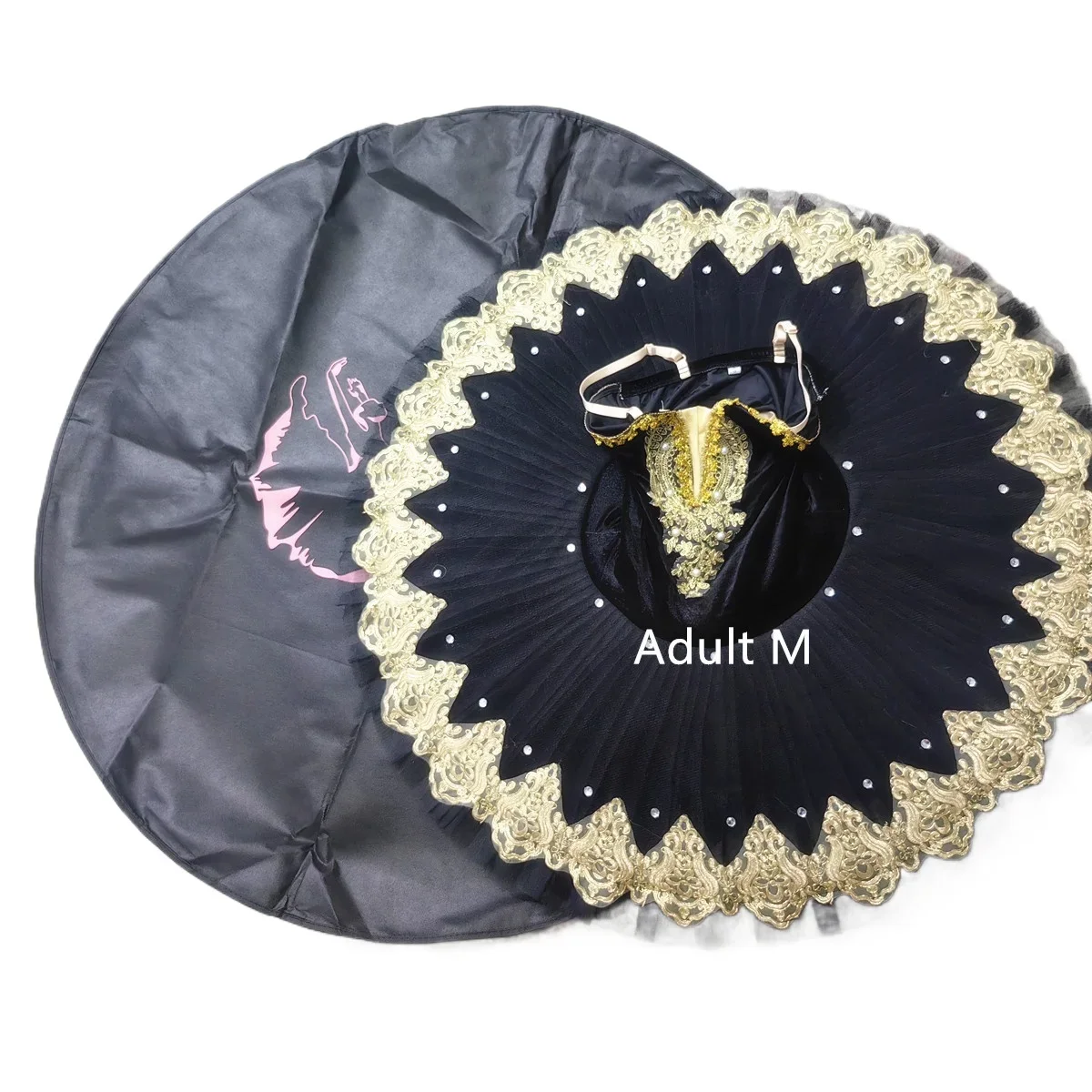 Storage Bag For Ballet Tutu Skirt Bag Non woven Ballet Performance Dress Handbag Backpack