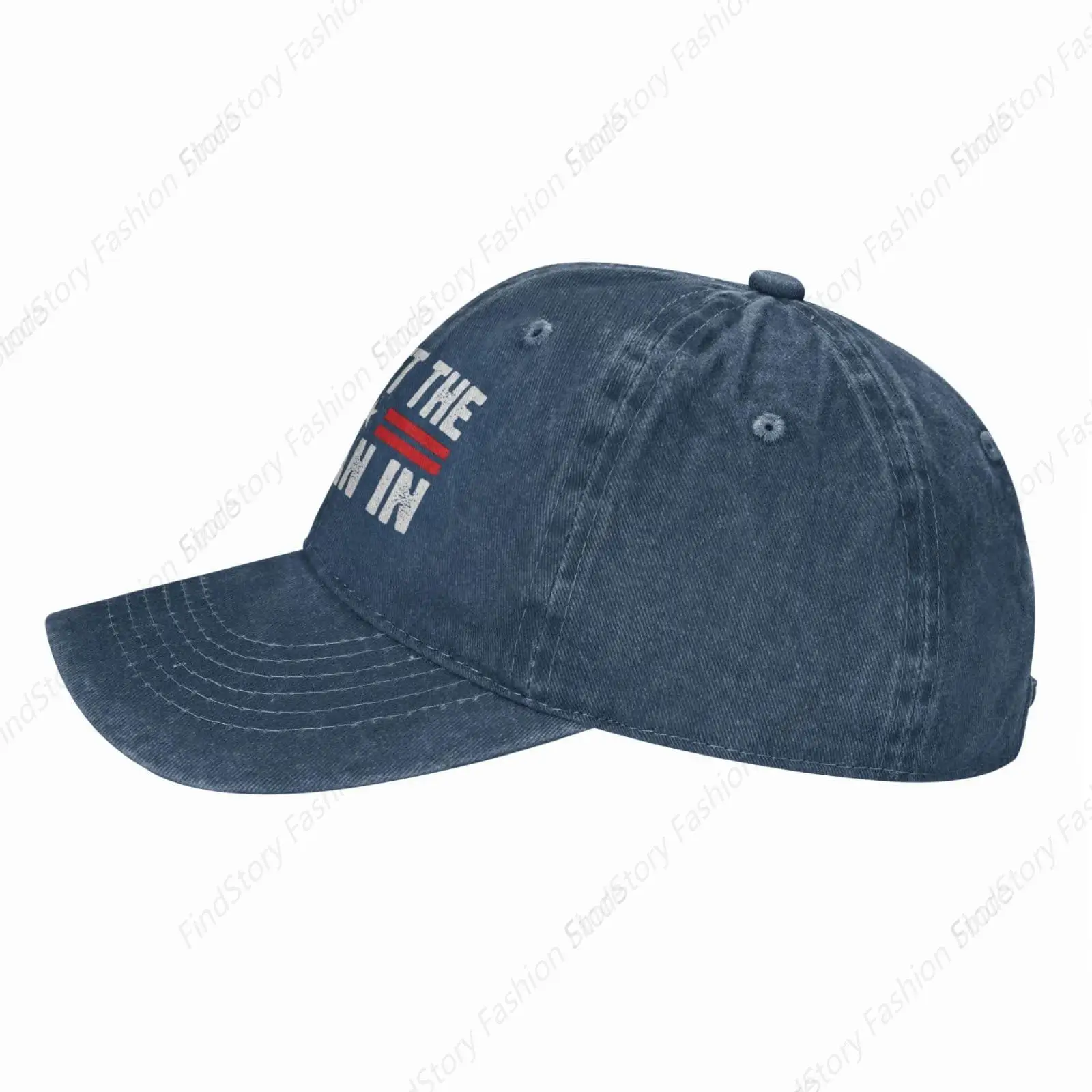 Retro Don'T Let The Old Man In Baseball Cap Trucker Denim Golf Dad Hat Cotton Adjustable Fishing Daily Outdoor Sports Travel