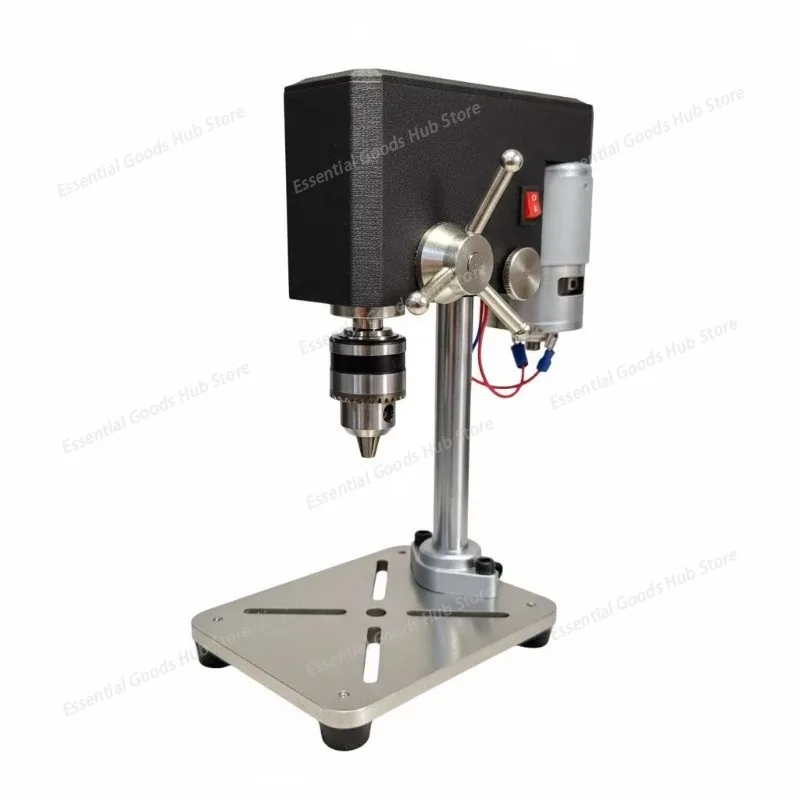 Mini Bench Drill, Micro Bench Drill, Compact Hole-Punching High-Precision Bench Drill, Grinding Tool, Electric Drill