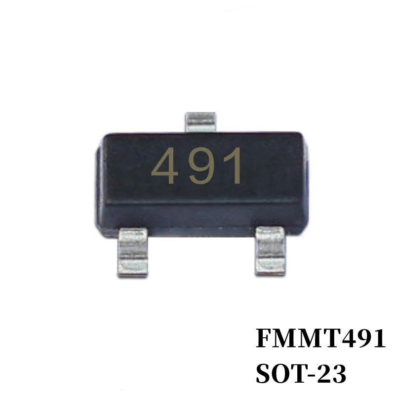 Transistor amplificador Bipolar SOT-23 NPN/PNP, 50/1000 piezas, KTA1505, KTA1298, M28S, FMMT4124, FMMT458, FMMT491, FMMT591