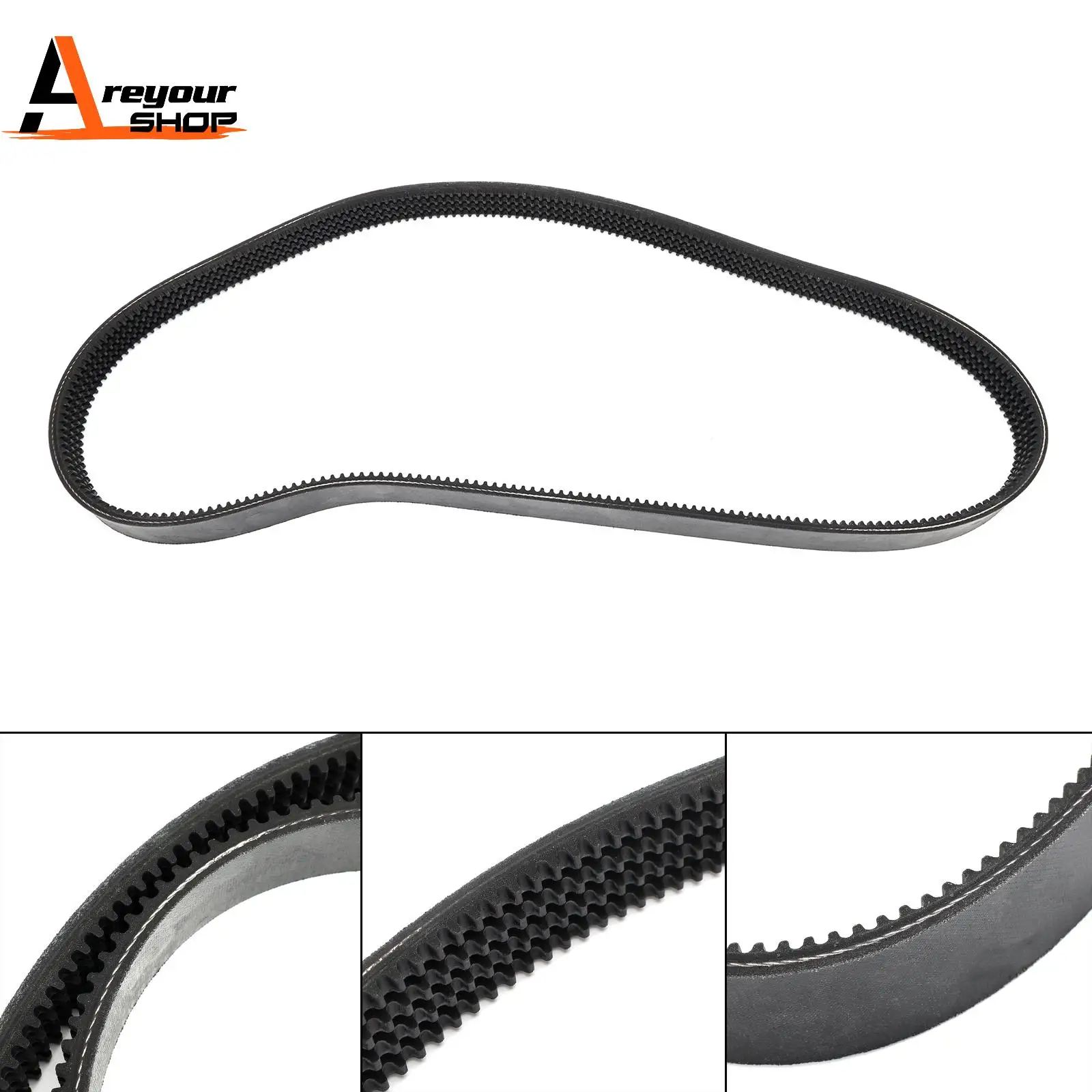 

Areyourshop 6662855 Drive Belt for Bobcat Skid Steer 853 863 864 873 883 A220 A300