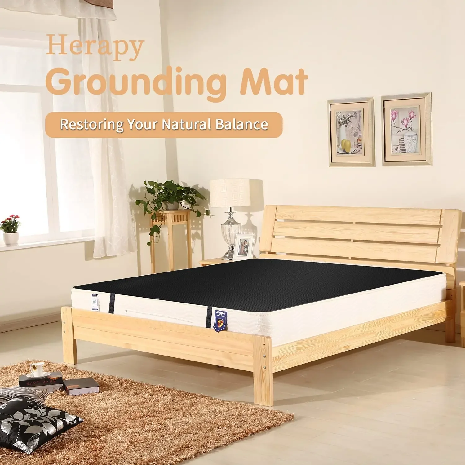 Grounding Leather Mattress 68*180cm Grounding sleep mat Conductive Leather Earthing mattress pad for Better Sleep - view 5