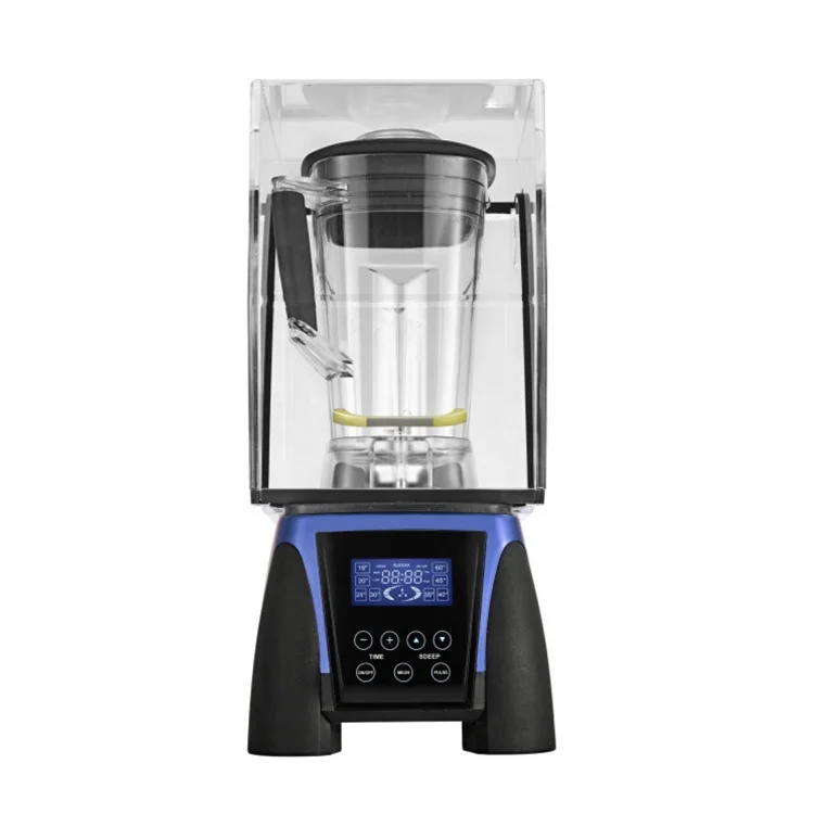 Beauty Food Process Commercial Heavy Duty Industrial Multi Blender With Sound Cover