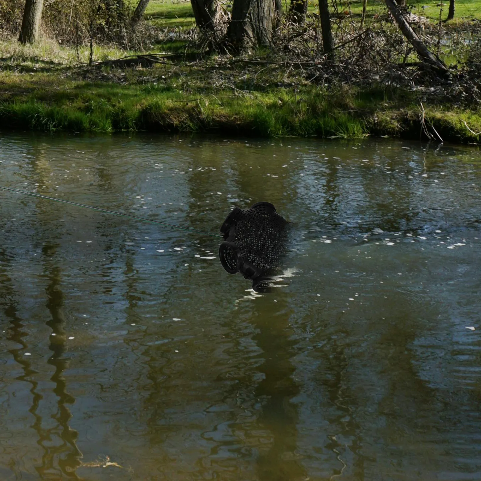 信頼性の高い餌ケージ中空設計高浮力鯉釣りに最適屋外釣り道具餌投げケージ