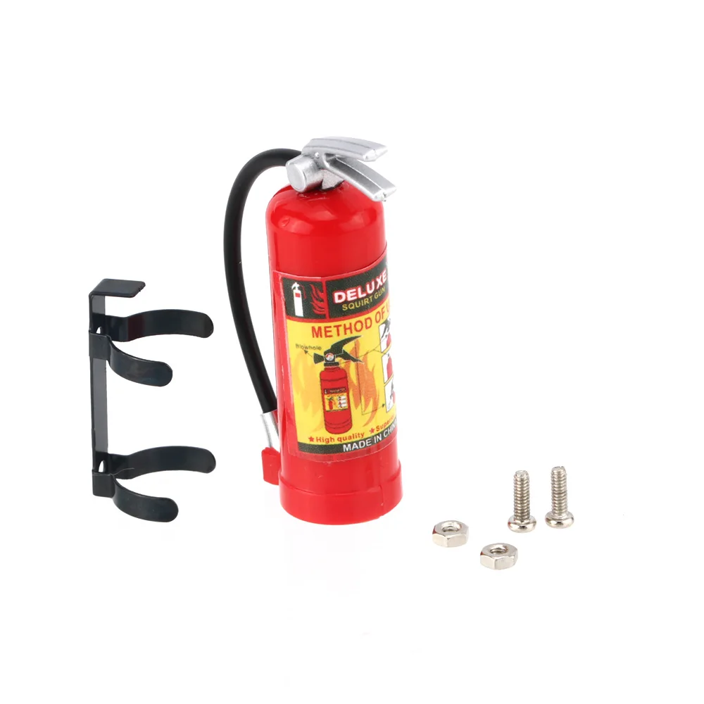UAngel 1/10 Scale Accessories Mini Fire Extinguisher for RC Car Rock Crawler Axial SCX10 Wraith TAMIYA TRX4 TRX6 RC4WD D90 D110