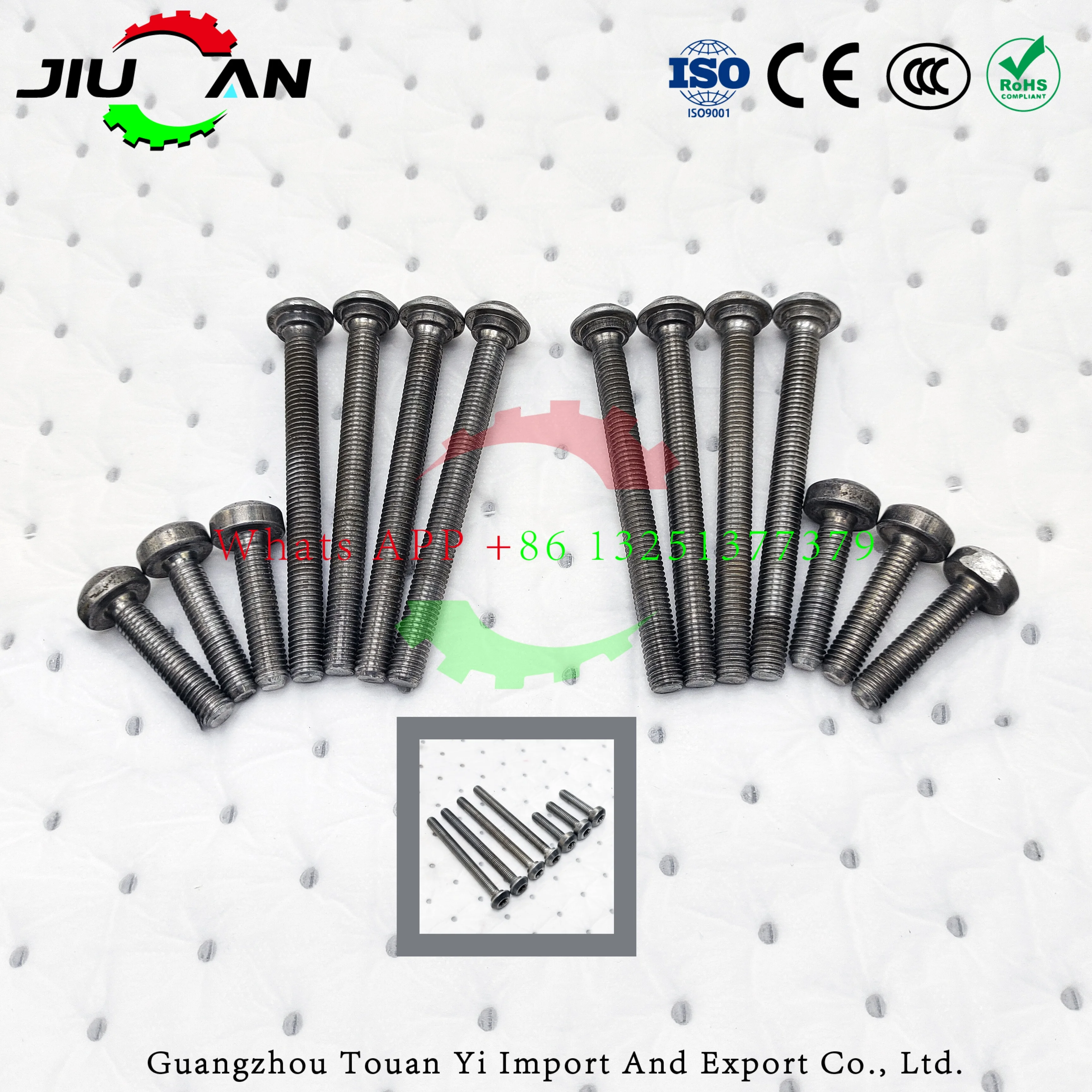 

Hot SellingDQ200 DSG 0AM Valve Body Screws Auto Transmission Dry Dual-Clutch screw For VW Sagitar Magotan Golf LaVida
