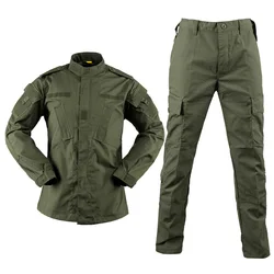 2025 3 Color Grid ACU Series Uniform Colete Tactico Suit Tactical Clothing for Men
