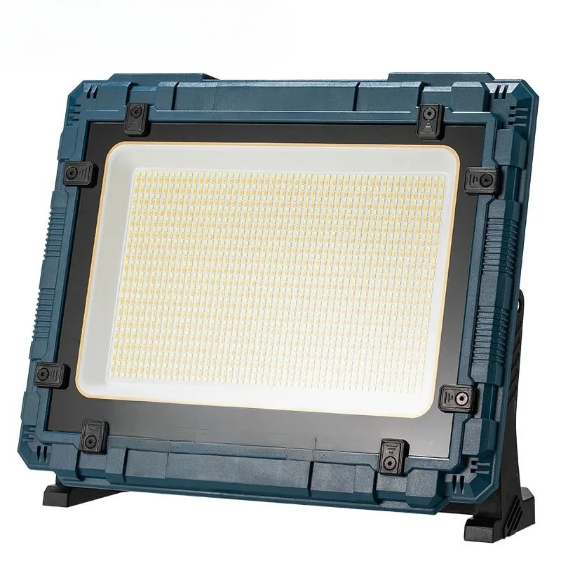 

800W LED Solar Floodlight High Bright Outdoor Spotlight 10000LM Rechargeable Portable Outdoor Camping Projector Work Light