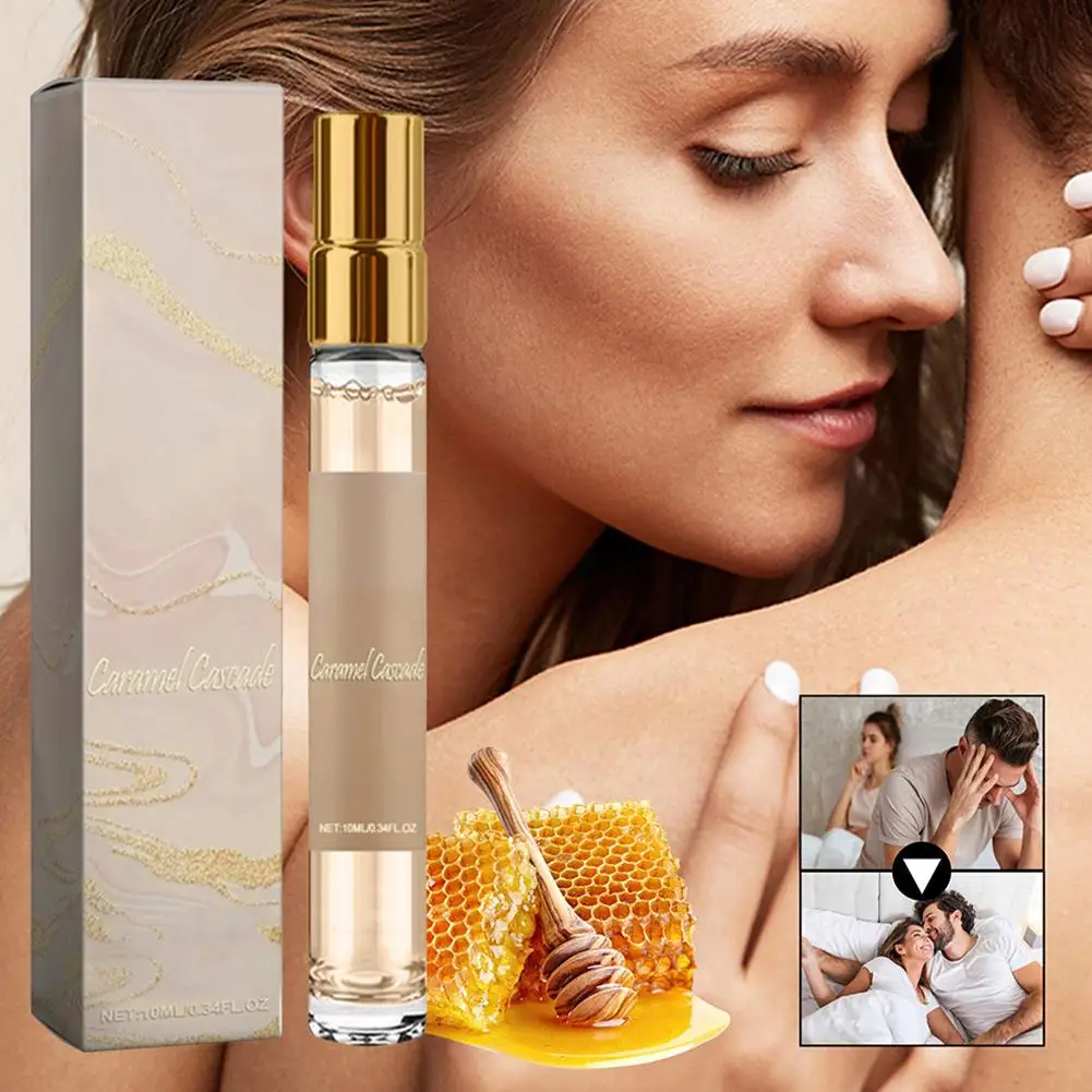 Portable Light Caramel Perfume Long-Lasting, Fresh, Elegant Fragrance with a Natural Niche, Mild Scent 10ml 1/2/3pcs